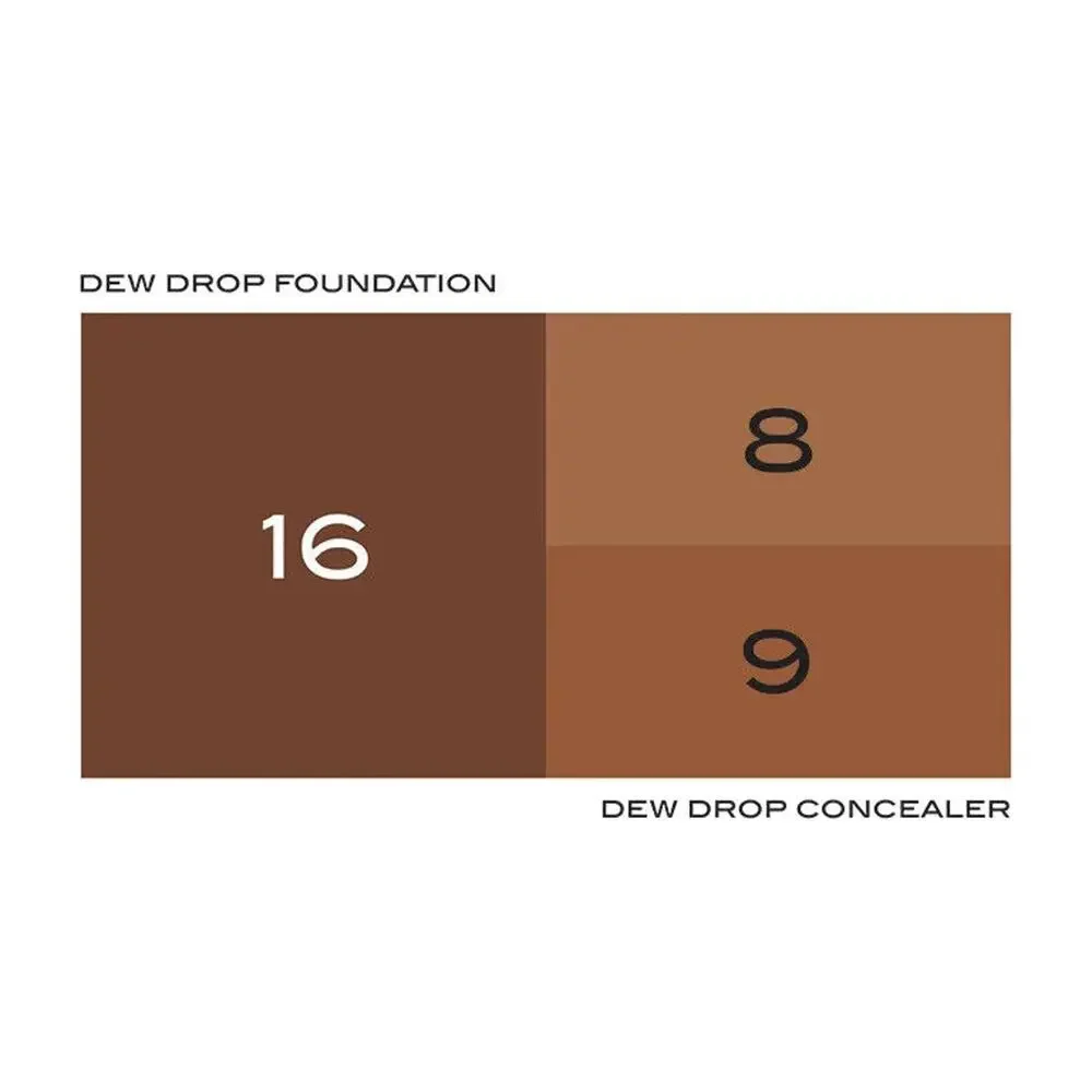 New in Box Surratt Dew Drop Foundation Shade 16 Warm Brown/Neutral 0.64OZ / 19ml